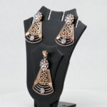 SILVER MINA PENDENT SET  92.5