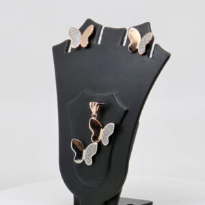 SILVER MINA PENDENT SET  92.5