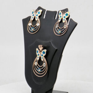 SILVER MINA PENDENT SET  92.5