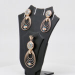 SILVER MINA PENDENT SET  92.5