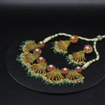 SILVER BRIDAL NECKLACE SET 92.5