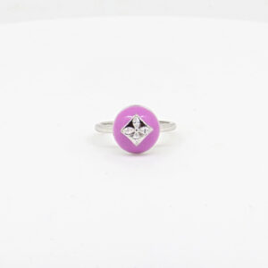 SILVER MINA  RING 92.5