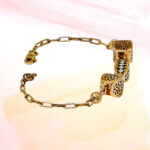 SILVER FANCY CHAIN BRACELET 92.5