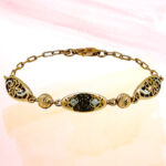 SILVER FANCY CHAIN BRACELET 92.5