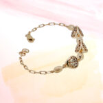 SILVER FANCY CHAIN BRACELET 92.5