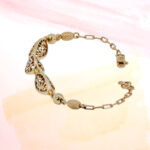 SILVER FANCY CHAIN BRACELET 92.5
