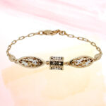 SILVER FANCY CHAIN BRACELET 92.5