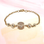 SILVER FANCY CHAIN BRACELET 92.5