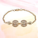 SILVER FANCY CHAIN BRACELET 92.5