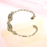 SILVER FANCY CHAIN BRACELET 92.5