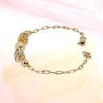 SILVER FANCY CHAIN BRACELET 92.5