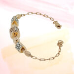 SILVER FANCY CHAIN BRACELET 92.5