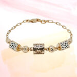 SILVER FANCY CHAIN BRACELET 92.5