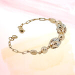 SILVER FANCY CHAIN BRACELET 92.5