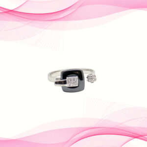 SILVER MINA  RING 92.5