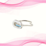 SILVER MINA  RING 92.5