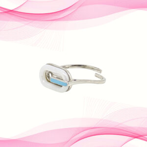 SILVER MINA  RING 92.5