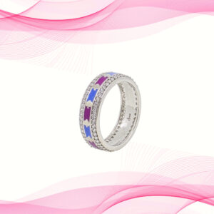 SILVER MINA  RING 92.5