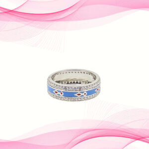 SILVER MINA  RING 92.5