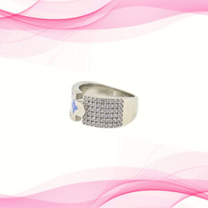 SILVER MINA  RING 92.5