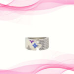 SILVER MINA  RING 92.5