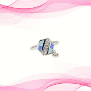 SILVER MINA  RING 92.5