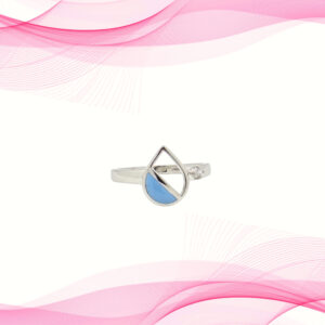 SILVER MINA  RING 92.5