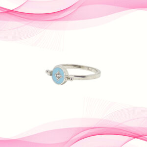 SILVER MINA  RING 92.5