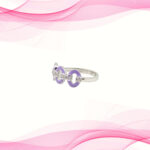 SILVER MINA  RING 92.5