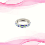 SILVER MINA  RING 92.5