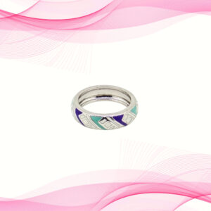 SILVER MINA  RING 92.5