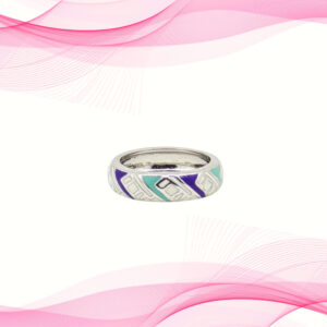 SILVER MINA  RING 92.5