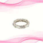 SILVER MINA  RING 92.5