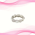 SILVER MINA  RING 92.5