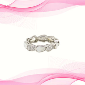 SILVER MINA  RING 92.5