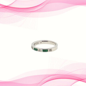 SILVER MINA  RING 92.5