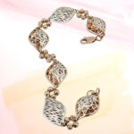 Silver Fancy Chain Bracelet 92.5