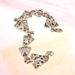 Silver Fancy Chain Bracelet 92.5