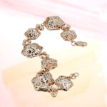 Silver Fancy Chain Bracelet 92.5