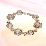 Silver Fancy Chain Bracelet 92.5