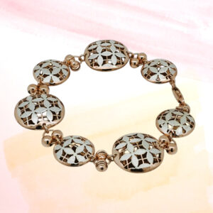 Silver Fancy Chain Bracelet 92.5