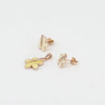 MOP PENDENT SET SILVER 92.5