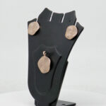 CZ PENDENT SET SILVER 92.5