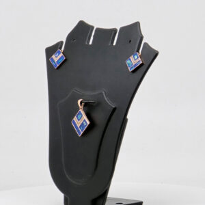 MOP PENDENT SET SILVER SILVER 92.5