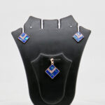 MOP PENDENT SET SILVER SILVER 92.5