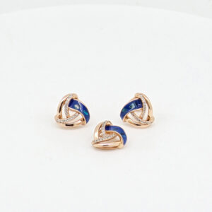 MOP PENDENT SET SILVER 92.5