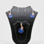 MOP PENDENT SET SILVER SILVER 92.5