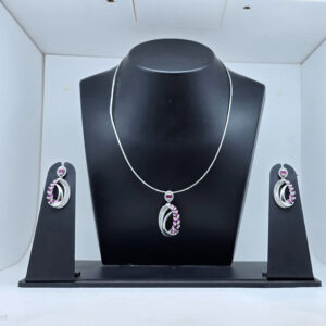 SILVER NECKLACE SET 92.5
