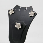 CZ  PENDENT SET  SILVER 92.5