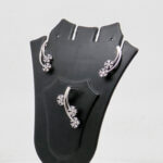 CZ  PENDENT SET  SILVER 92.5